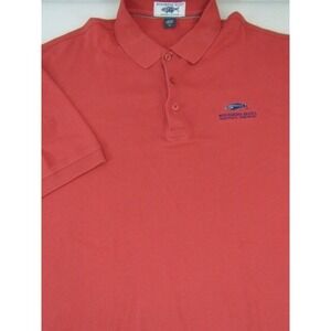 Menemsha Blues Martha's Vineyard Orange Men's XL Polo Shirt